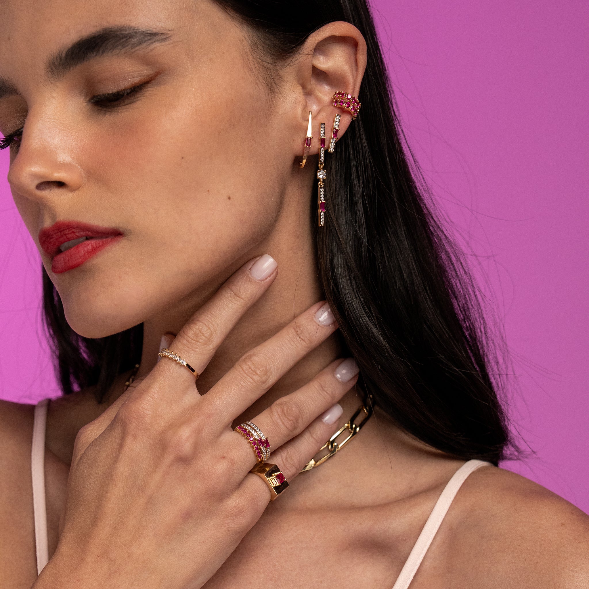 Earhook Piazza Liso